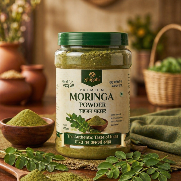 pure moringa powder drumstick leaves powder natural handmade superfood chemical free